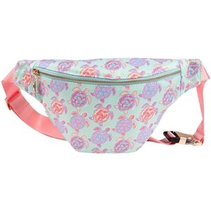 Simply Southern Green Turtle 3 Piece Bundle:Fanny Pack, Leash & Collar!